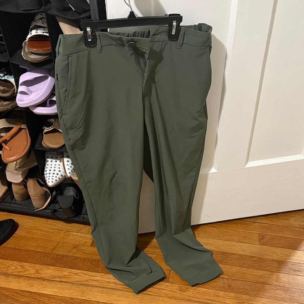 Mizzen+Main Olive Chinos
